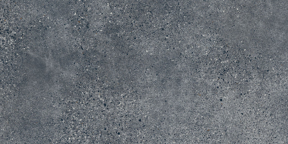 Feinsteinzeug Terrazzo graphite MAT 119,8x59,8 Gat.1