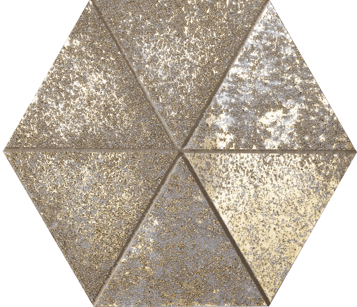 Wand Mosaik Sheen gold 19,2x22,1 Gat.1