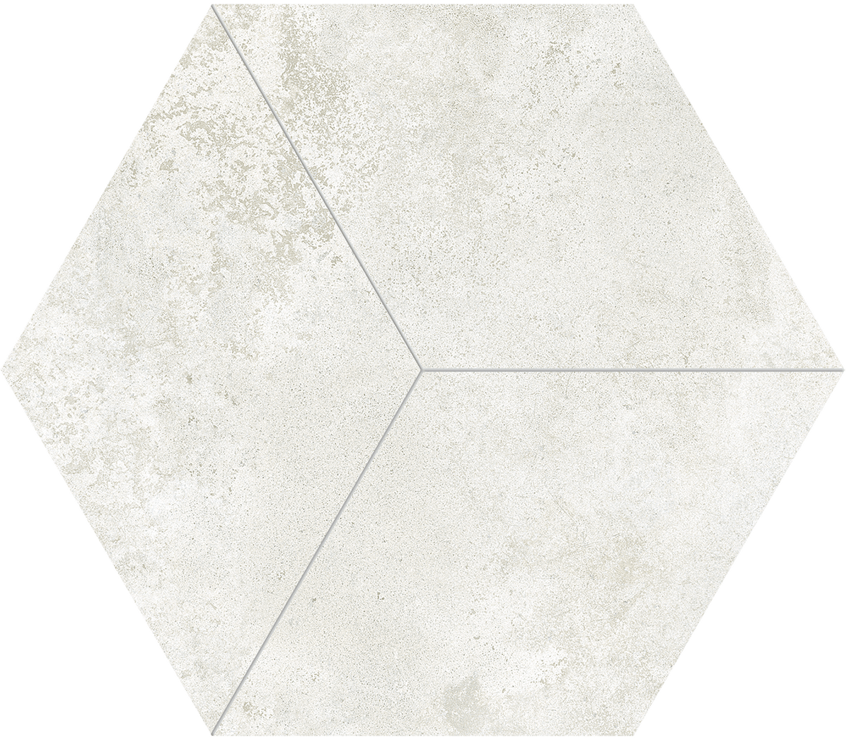 Feinsteinzeug Mosaiken Torano hex 1 34,3x29,7 Gat.1